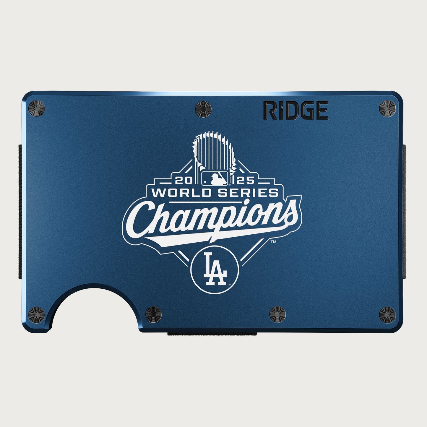 Ridge Wallet - World Series Champions - Dodgers - Alpine Navy