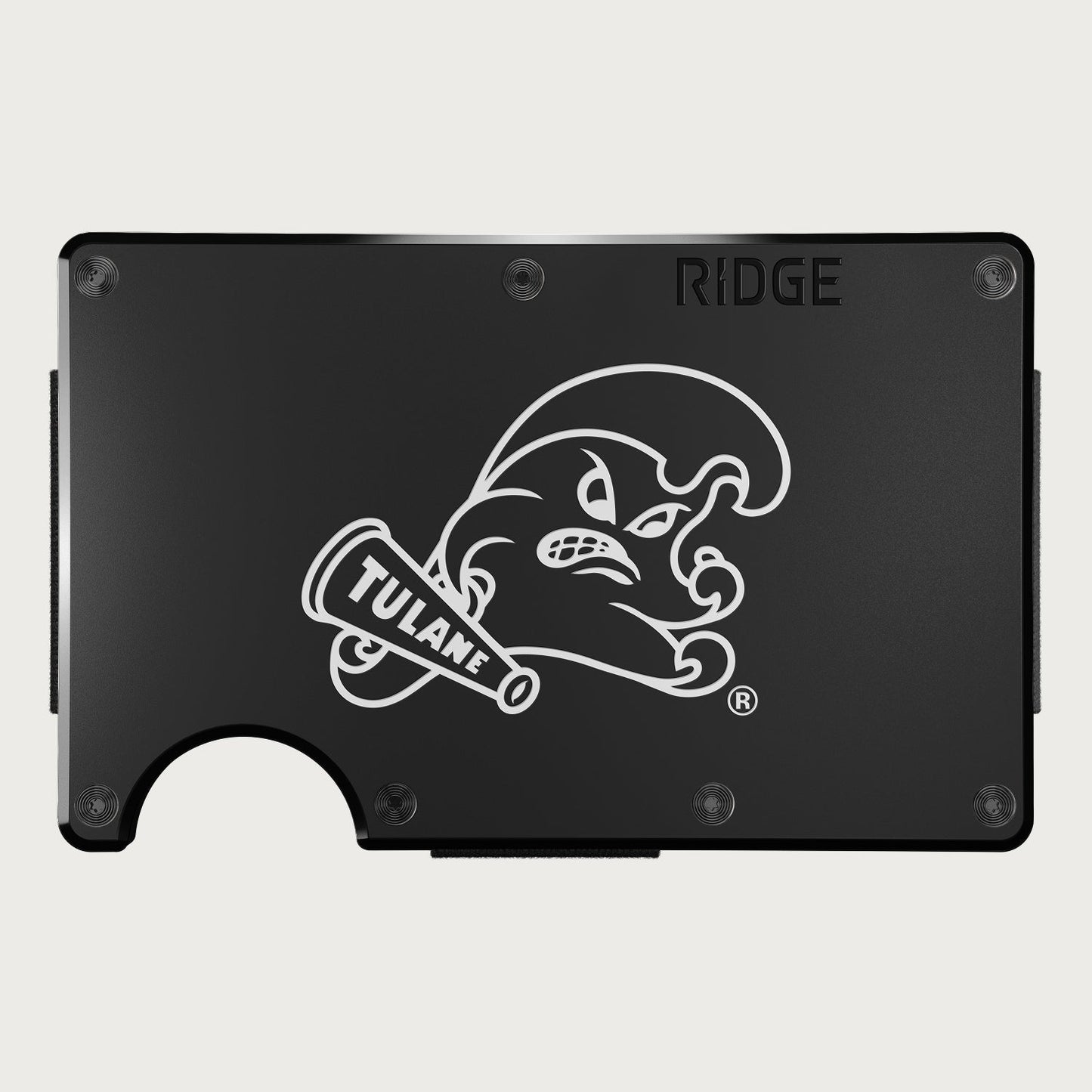 Ridge Wallet - Tulane Green Wave