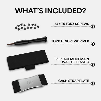 Cash Strap Kit - Silver