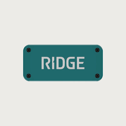 Ridge Logo Plate - Desert Pine
