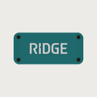 Ridge Logo Plate - Desert Pine