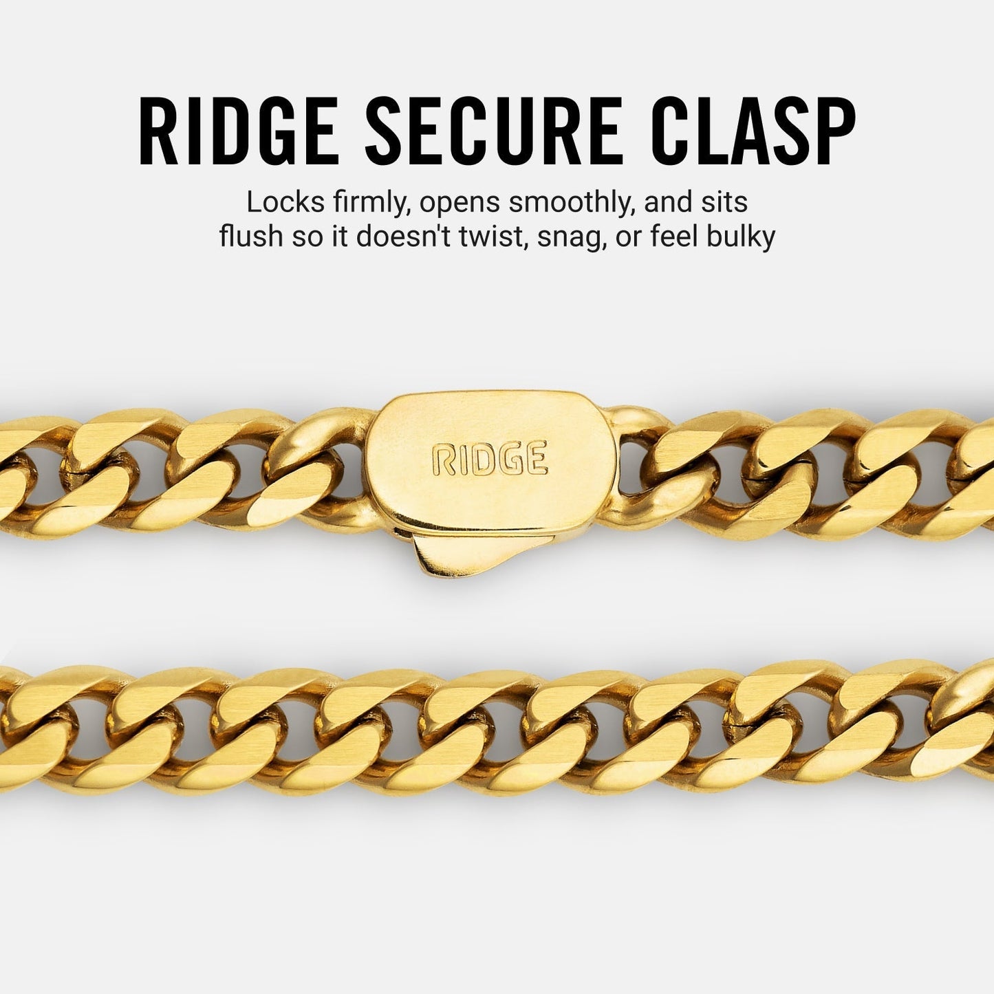 6mm Curb Bracelet - 18K Gold - Medium