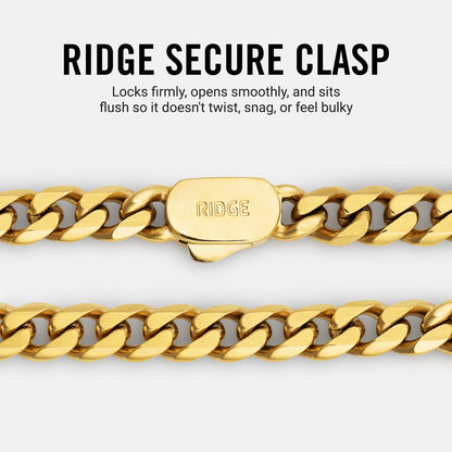 6mm Curb Bracelet - 18K Gold - Large
