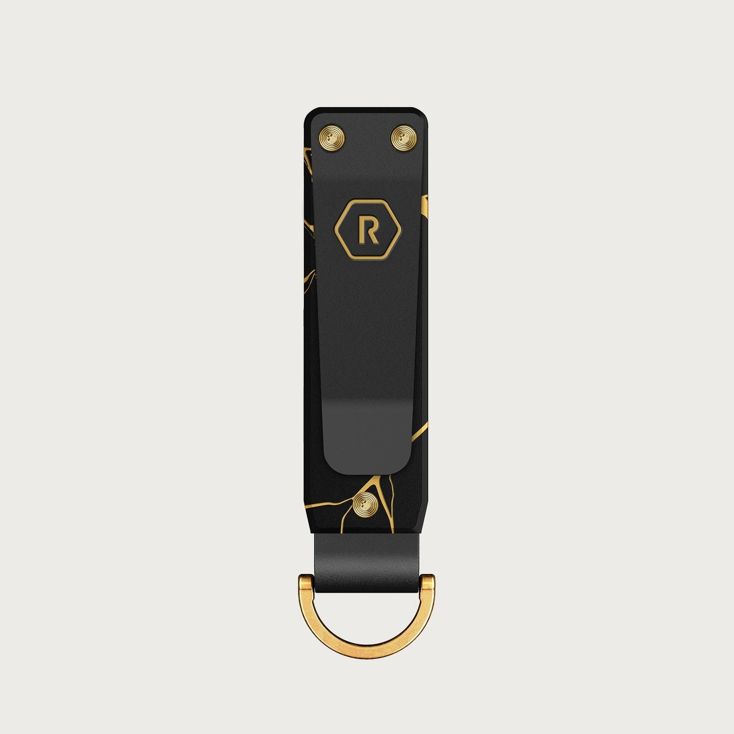 Ridge KeyCase - Kintsugi - Black