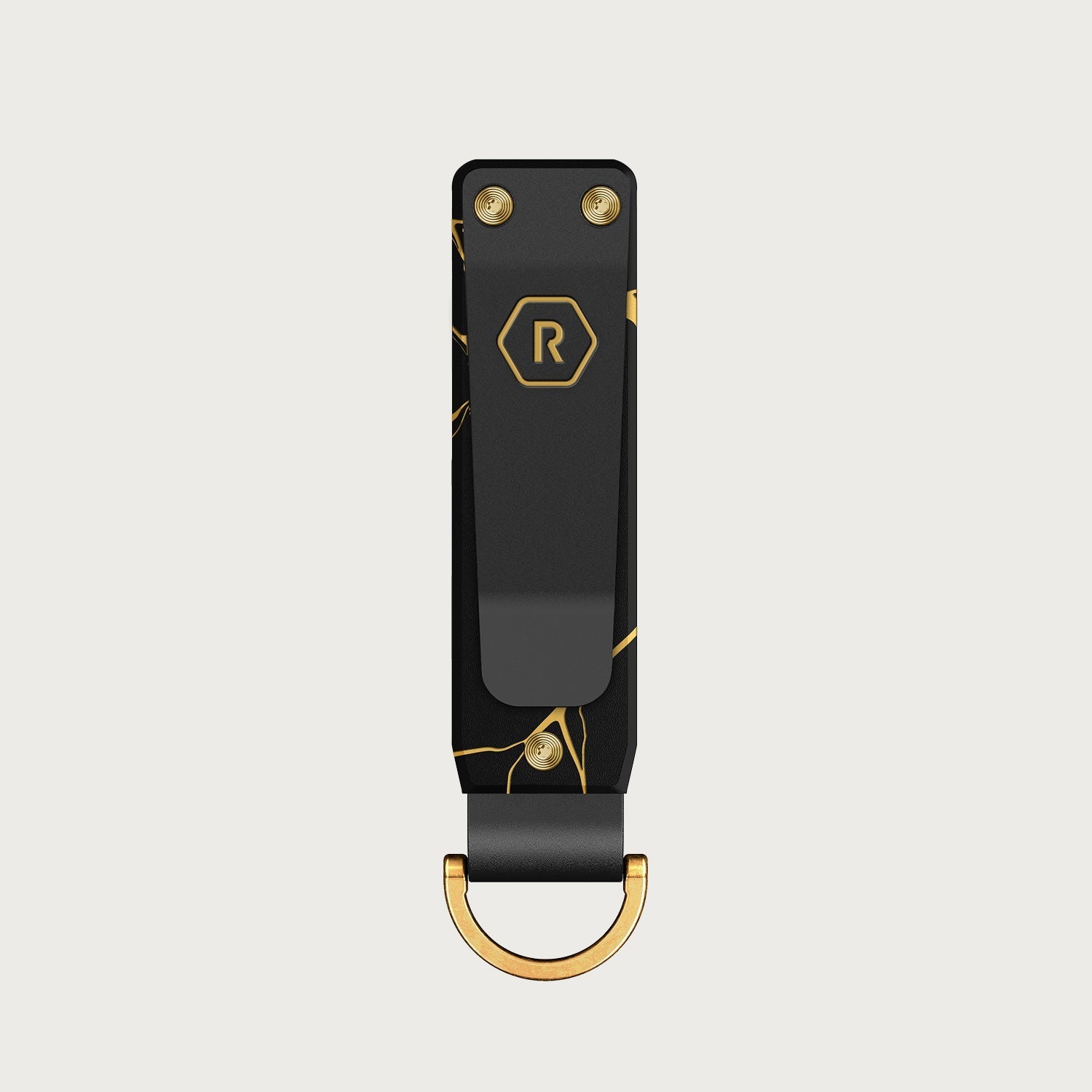 Ridge KeyCase - Kintsugi - Black