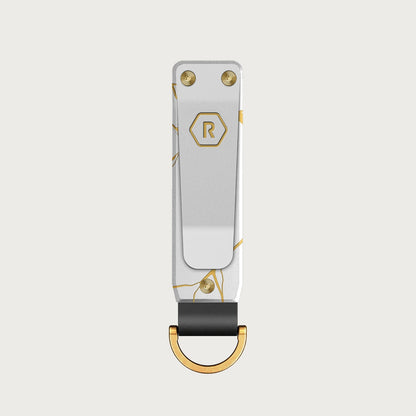 Ridge KeyCase - Kintsugi - White