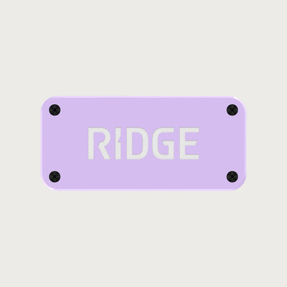 Ridge Logo Plate - Lavender