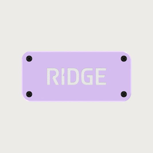 Ridge Logo Plate - Lavender