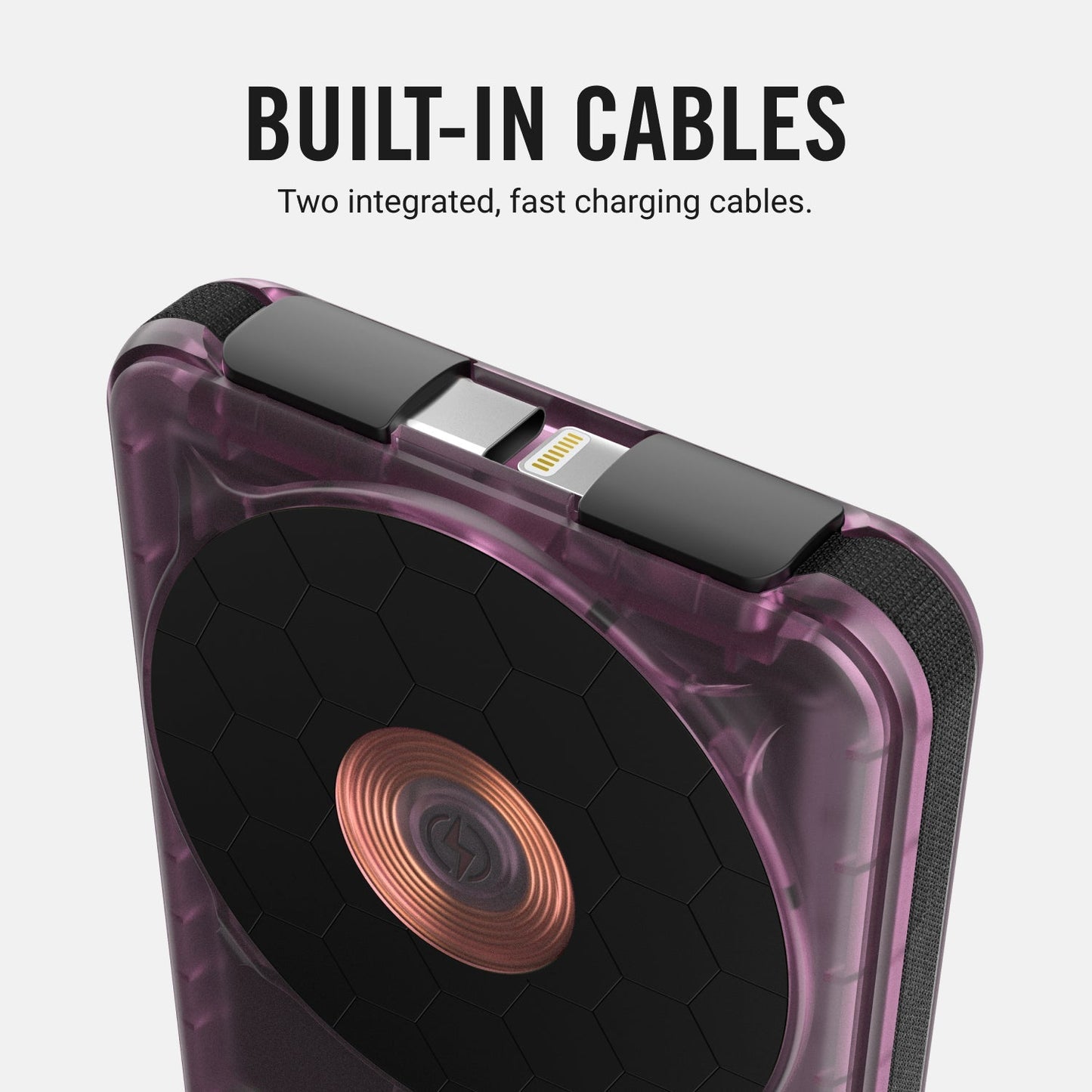 Ridge Power Bank - 10k mAh Bundle - Atomic Purple - 3-Pack