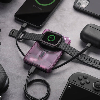 Ridge Power Bank - 10k mAh - Atomic Purple