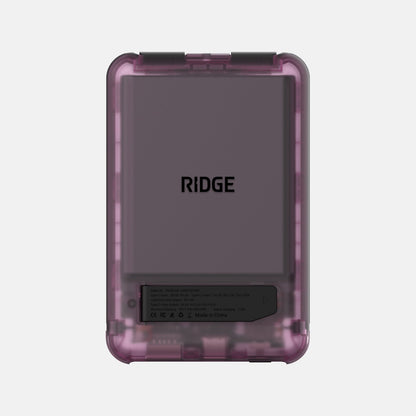 Ridge Power Bank - 10k mAh Bundle - Atomic Purple - 2-Pack