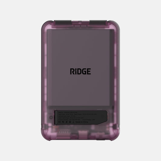 Ridge Power Bank - 10k mAh Bundle - Atomic Purple - 3-Pack