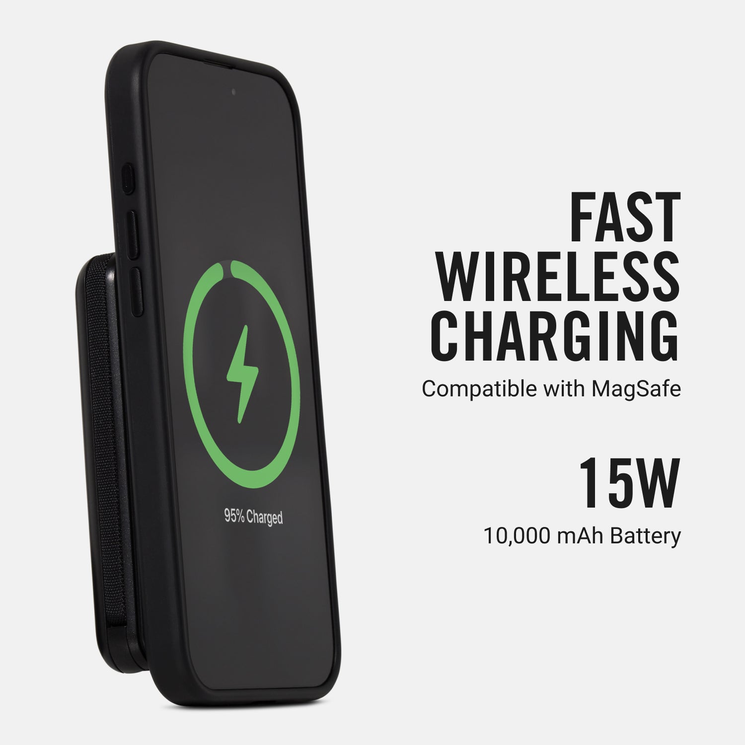 Everyday Charging Kit - iPhone 16 Pro Max - Midnight Black Leather