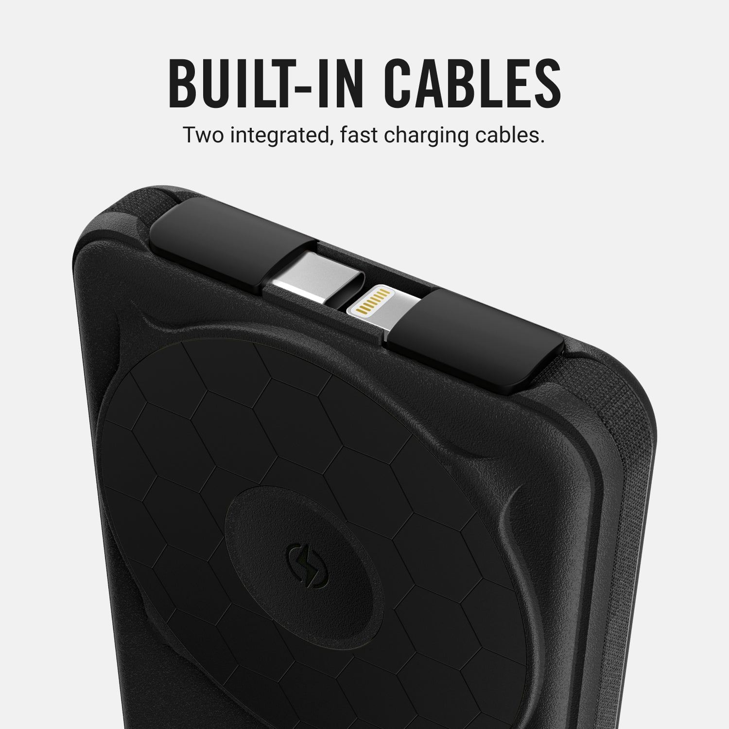 Everyday Charging Kit - iPhone 16 Plus - Midnight Black Leather