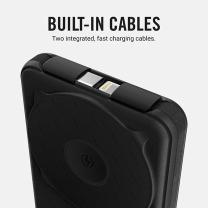 Everyday Charging Kit - iPhone 16 Pro - Midnight Black Leather