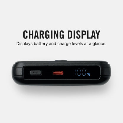 Everyday Charging Kit - iPhone 16 Plus - Midnight Black Leather