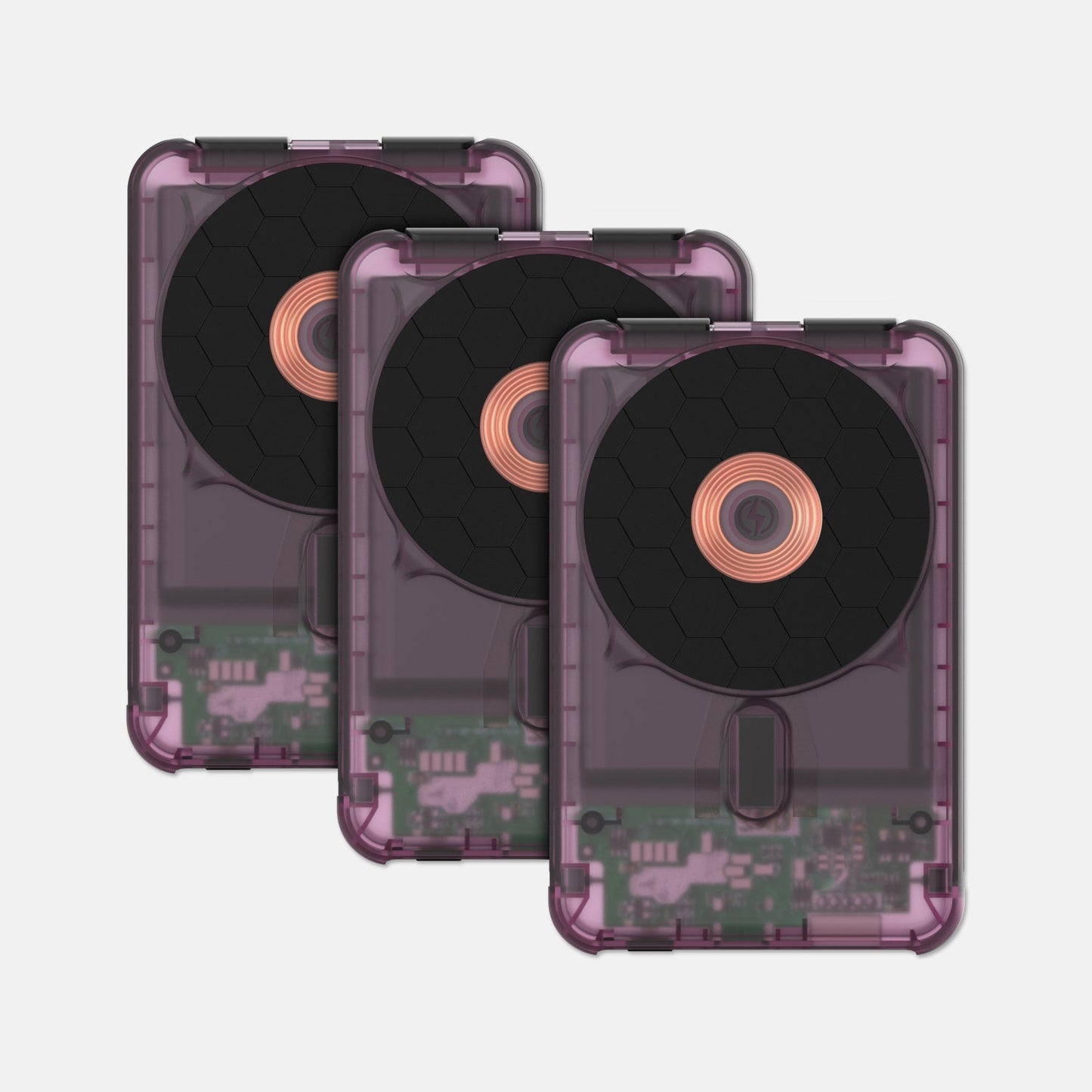 Ridge Power Bank - 10k mAh Bundle - Atomic Purple - 3-Pack