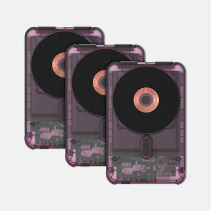 Ridge Power Bank - 10k mAh Bundle - Atomic Purple - 3-Pack