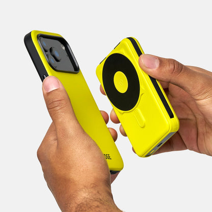 Ridge Power Bank - 10k mAh - Hyper Lime
