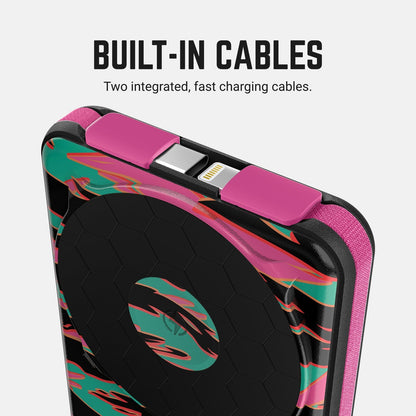 Ridge Power Bank - 10k mAh - Neon Tiger