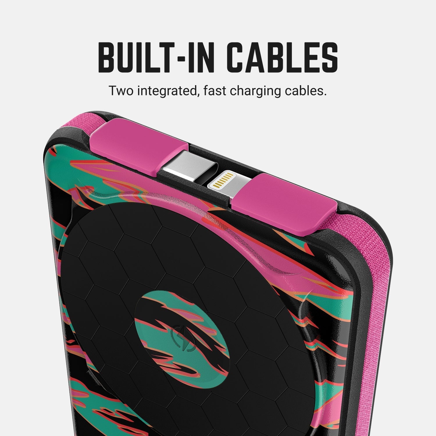 Ridge Power Bank - 10k mAh Bundle - Neon Tiger - 2-Pack