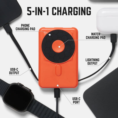 Ridge Power Bank - 10k mAh - Basecamp Orange