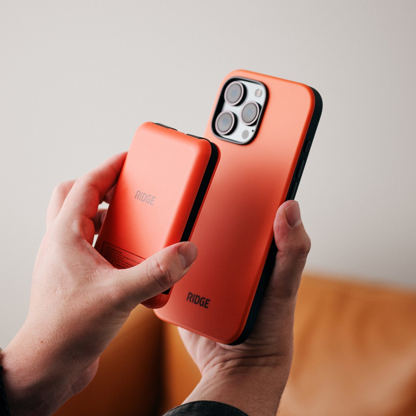 Everyday Charging Kit - iPhone 16 - Basecamp Orange