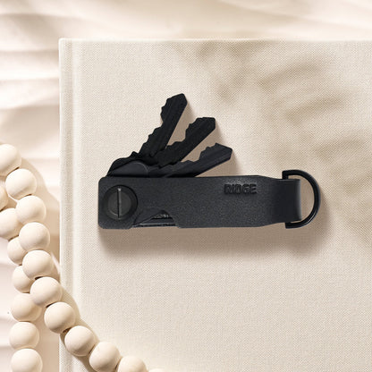 Ridge KeyCase - Midnight Black Leather