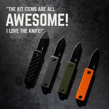 Mini Folder - Matte Olive
