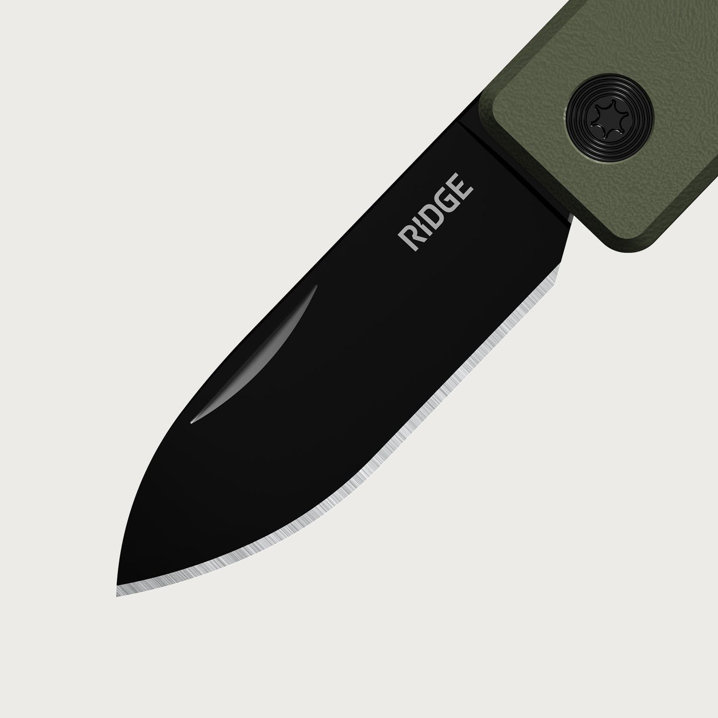 Mini Folder - Matte Olive