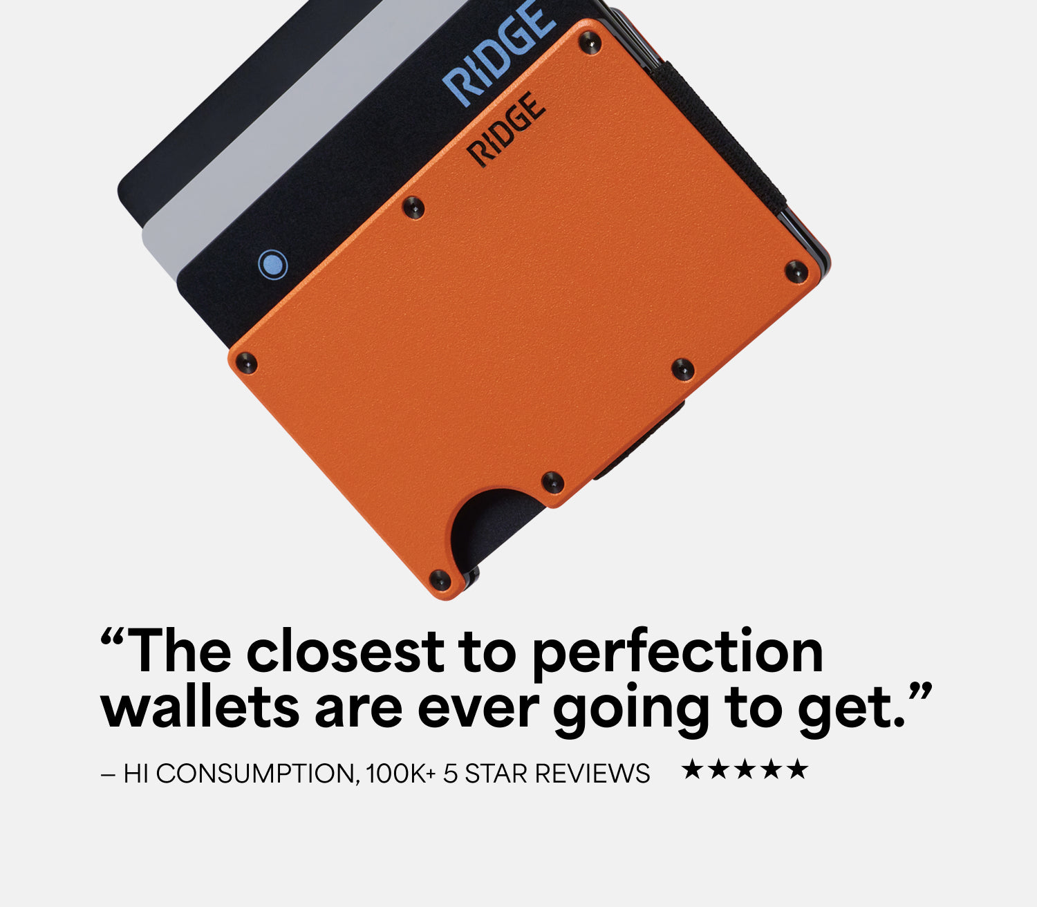 Ridge Wallet - Gunmetal