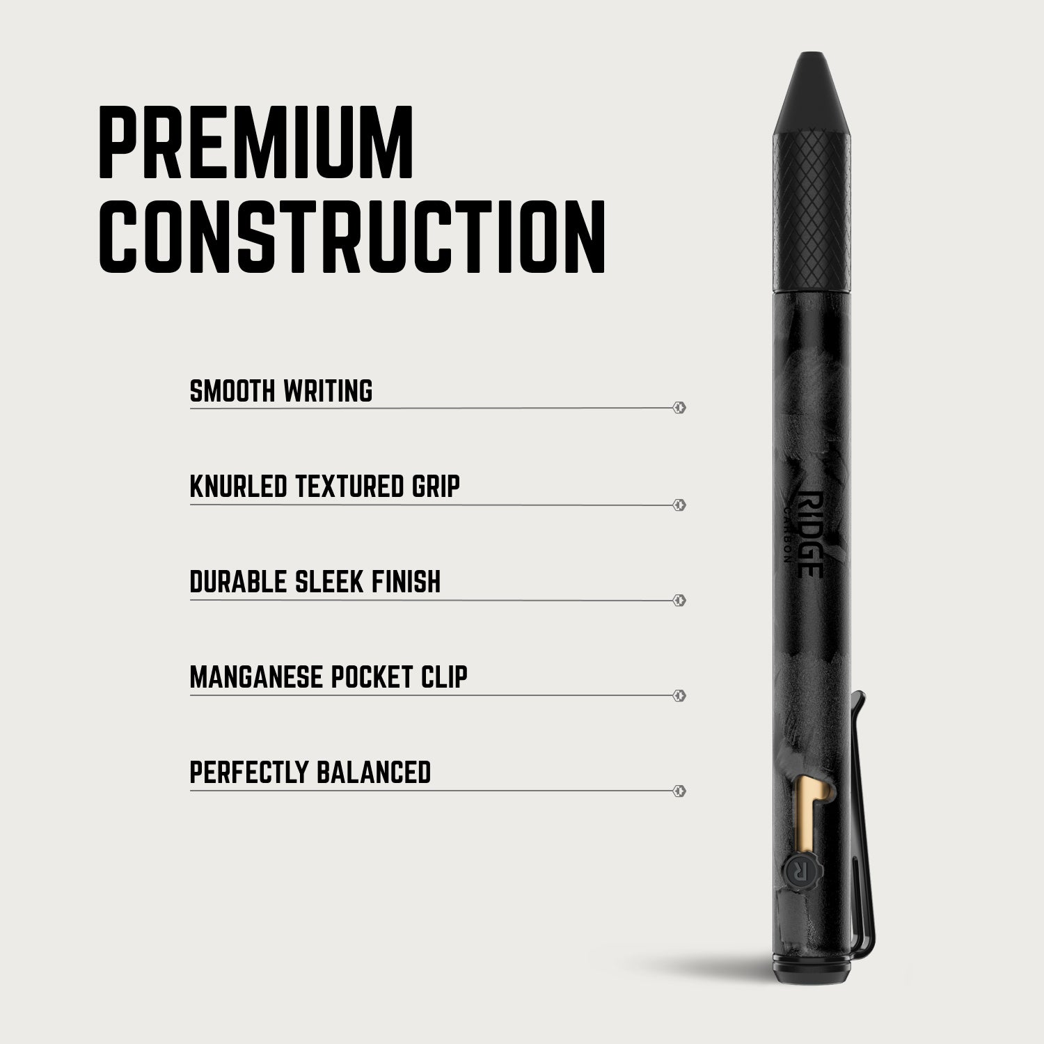 Ridge Bolt Action Pen - GT