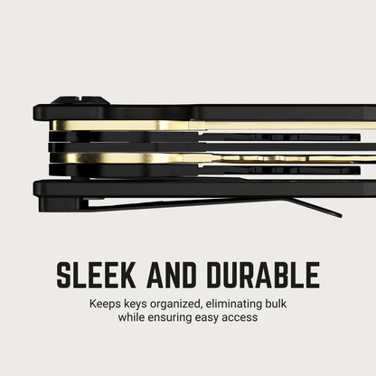 Ridge KeyCase - Burnt Titanium
