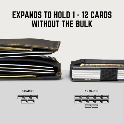 Ridge Wallet - Natural Leather