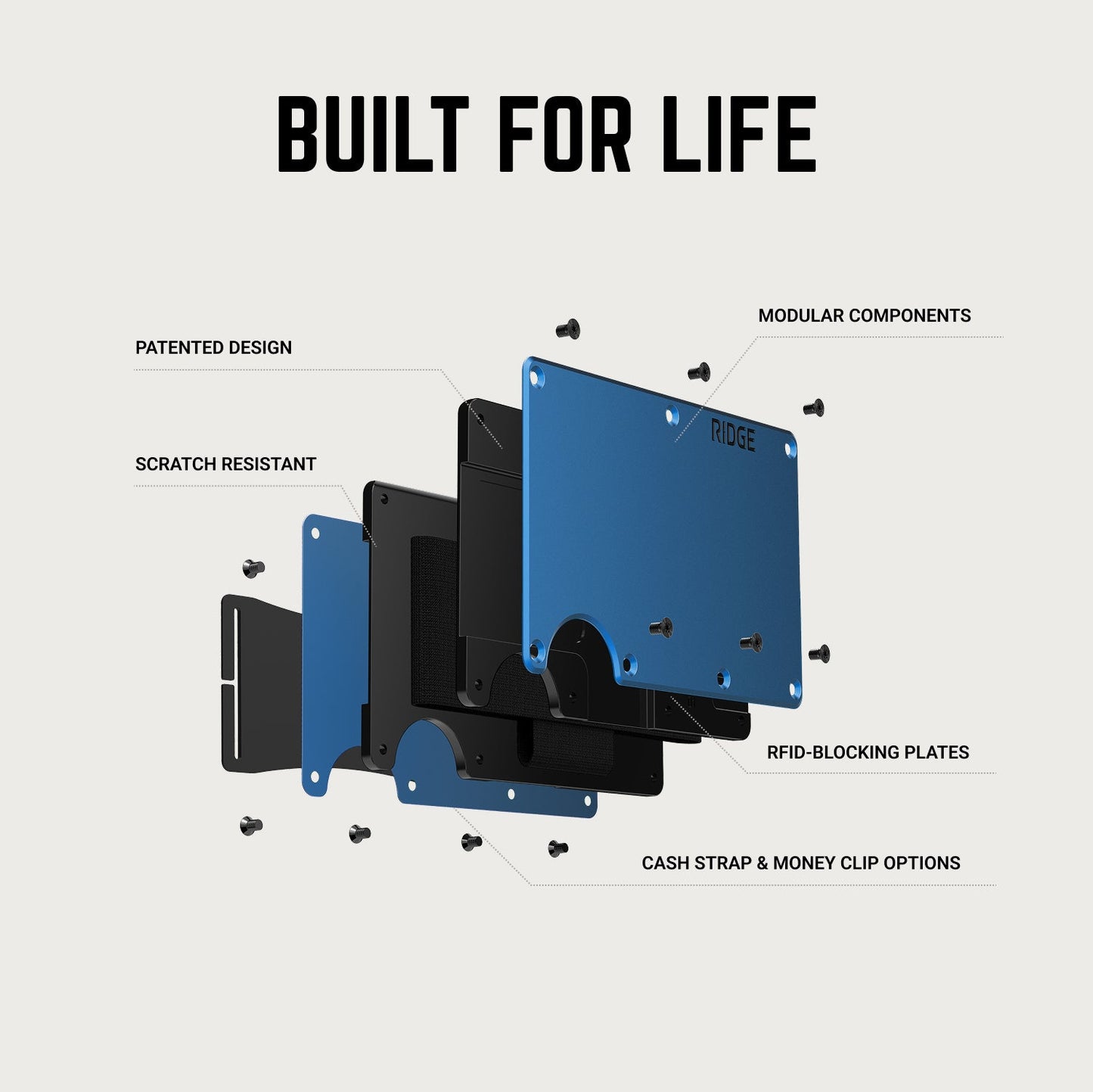 Ridge Wallet - San Diego Padres