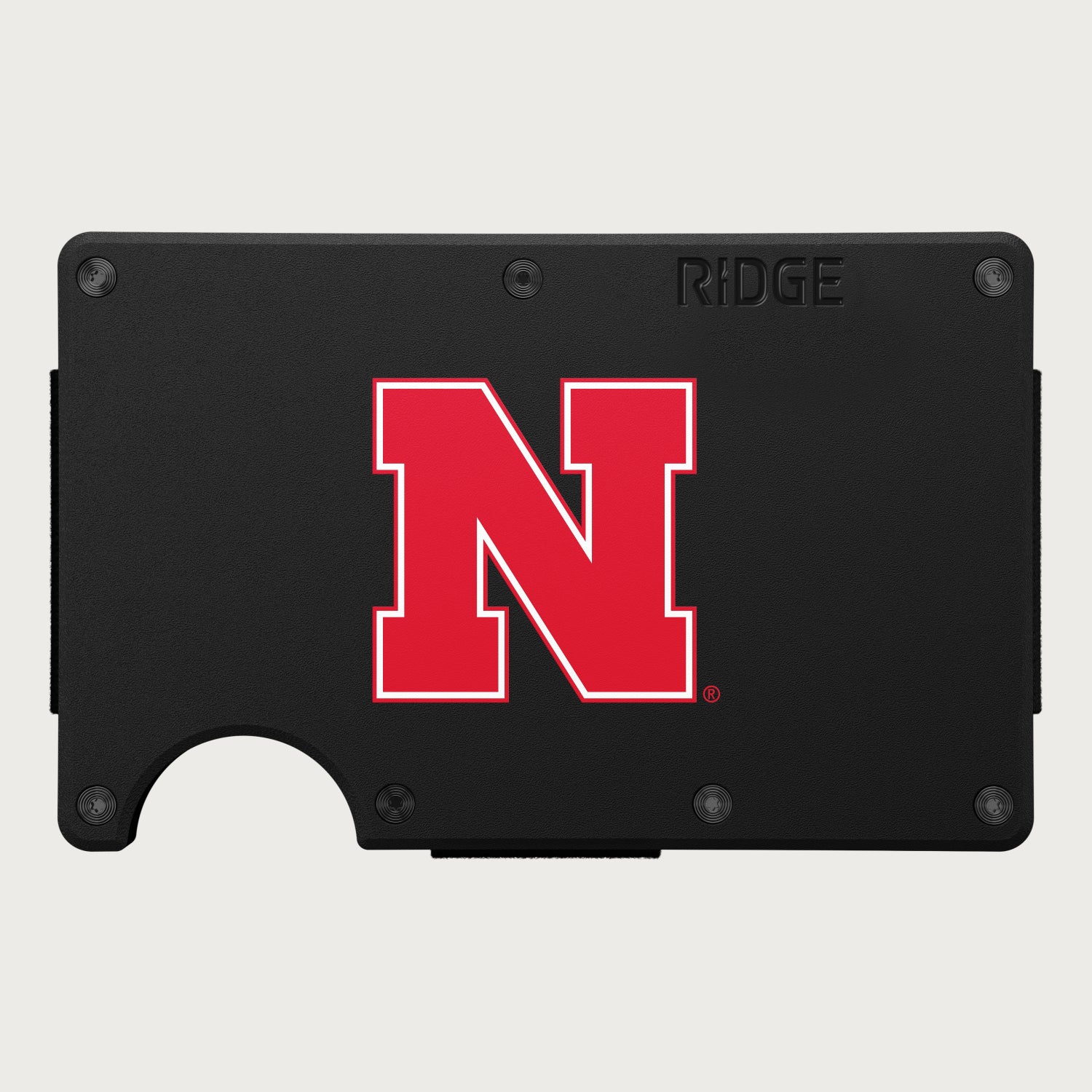 Ridge Wallet - Nebraska Cornhuskers
