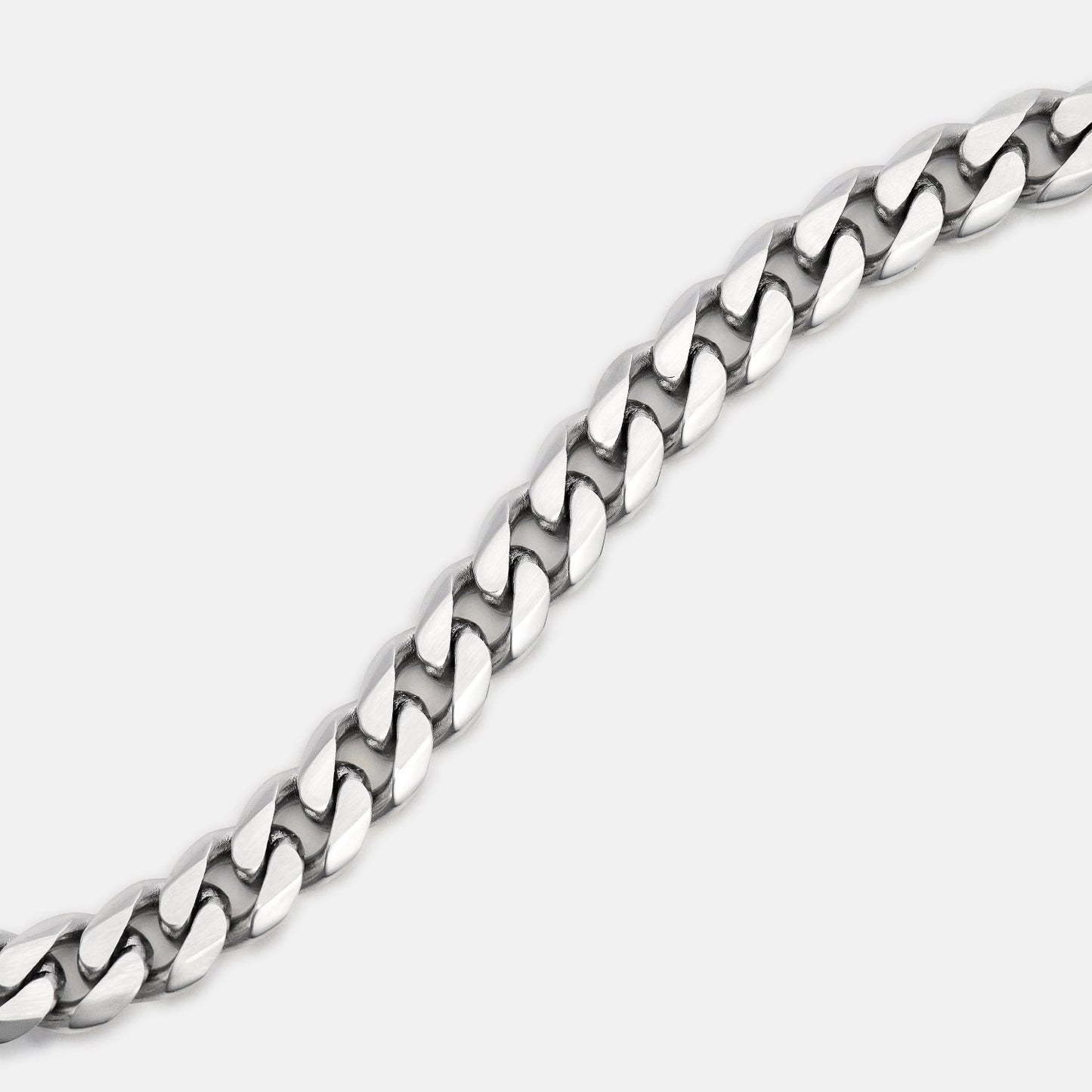 Curb Chain Kit - Platinum - Medium