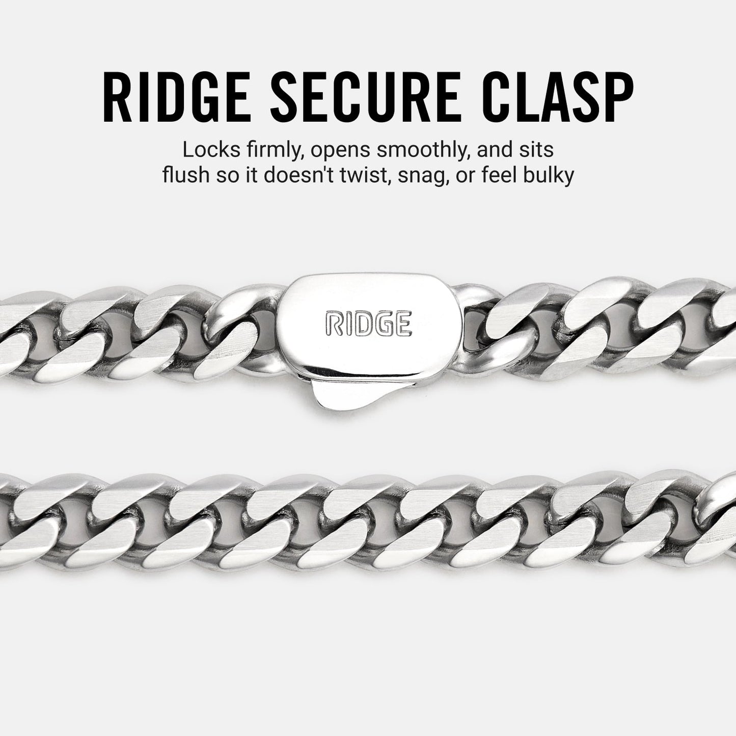 Curb Chain Kit - Platinum - Medium