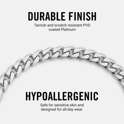 Curb Chain Kit - Platinum - Large