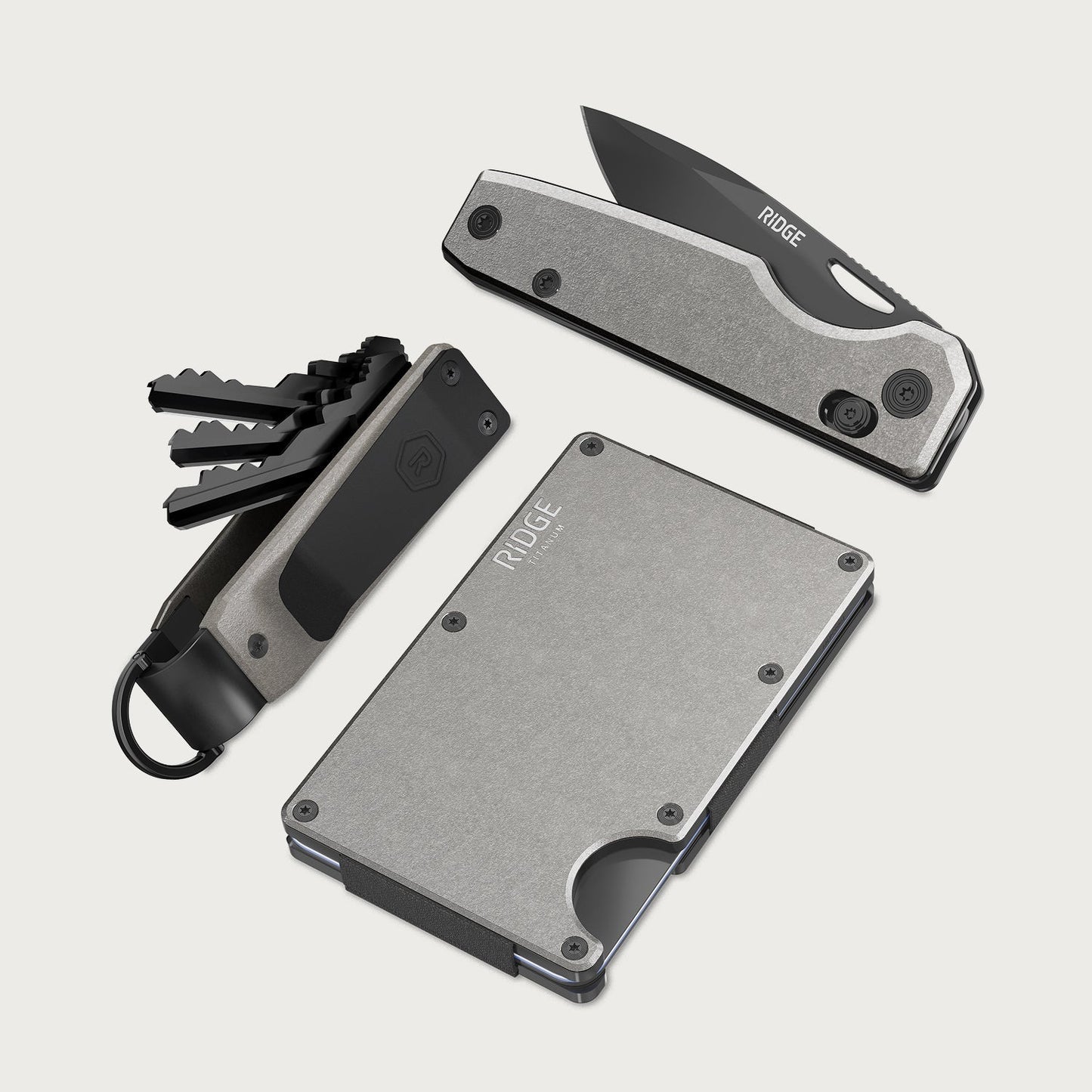 Daily Survival Kit - Stonewashed Titanium