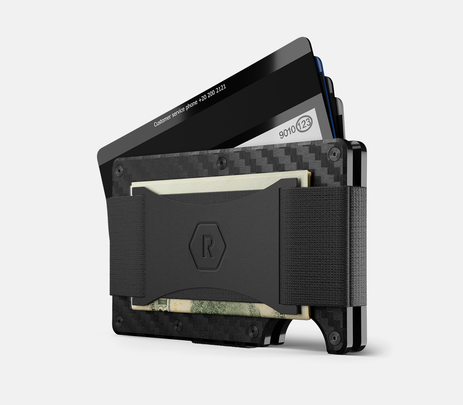 Ridge Wallet - Green Bay Packers - Carbon Fiber 3k
