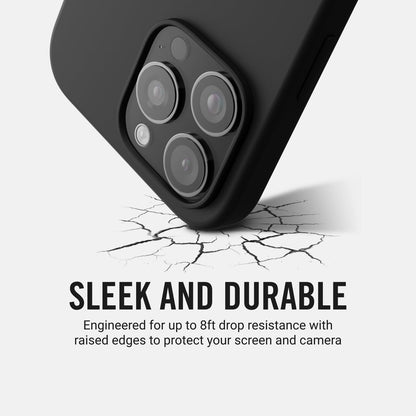 Everyday Charging Kit - iPhone 16 Pro - Midnight Black Leather