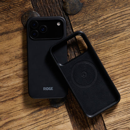 Ridge Phone Case - Matte Black - iPhone 17 Pro Max
